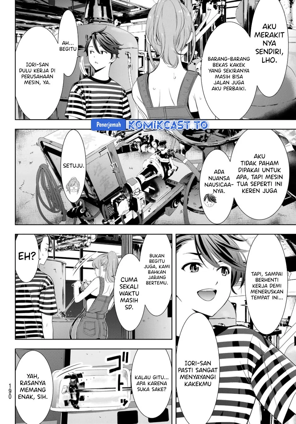 Ano Shima no Umine-sou — Chapter 4, halaman 9