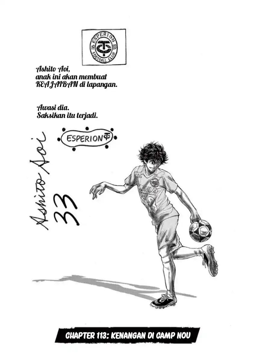 Ao Ashi — Chapter 113, halaman 2