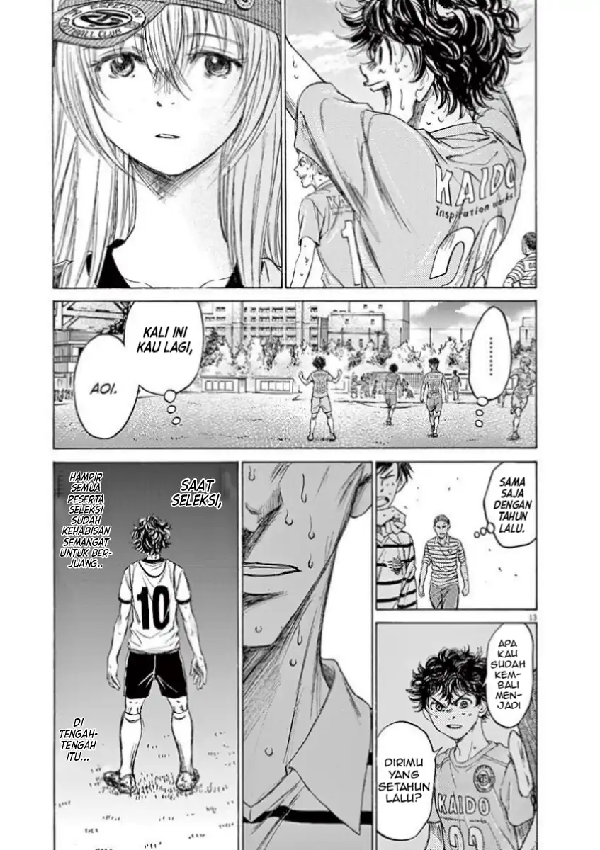Ao Ashi — Chapter 114, halaman 13