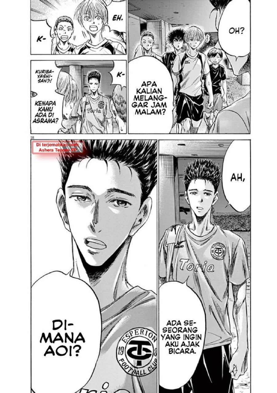 Ao Ashi — Chapter 144, halaman 19