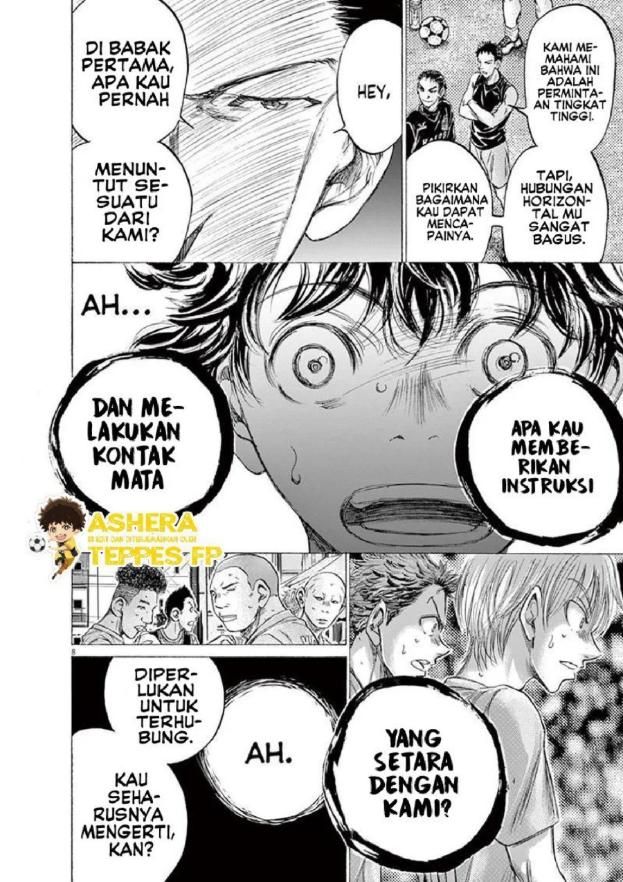 Ao Ashi — Chapter 160, halaman 9