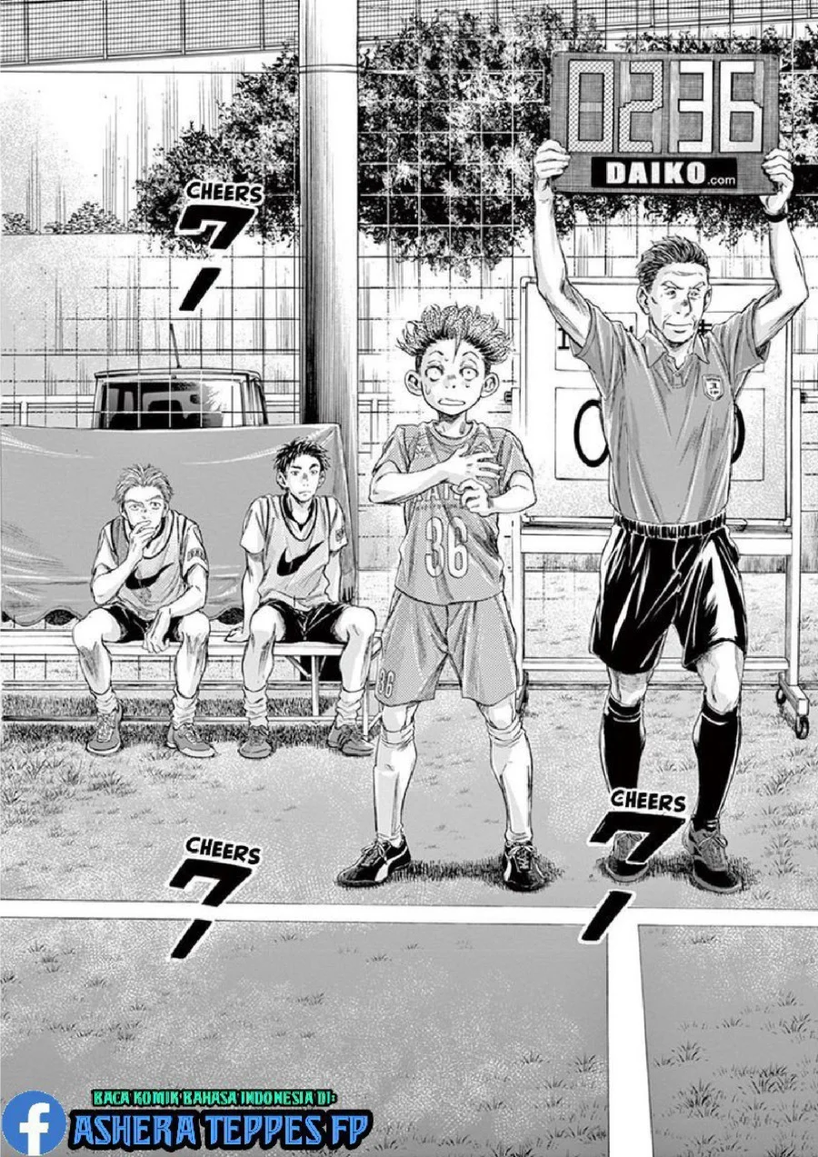 Ao Ashi — Chapter 165, halaman 15