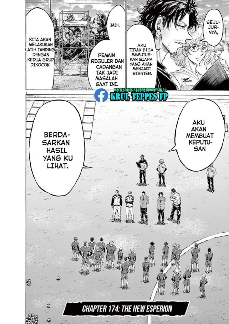 Ao Ashi — Chapter 174, halaman 5