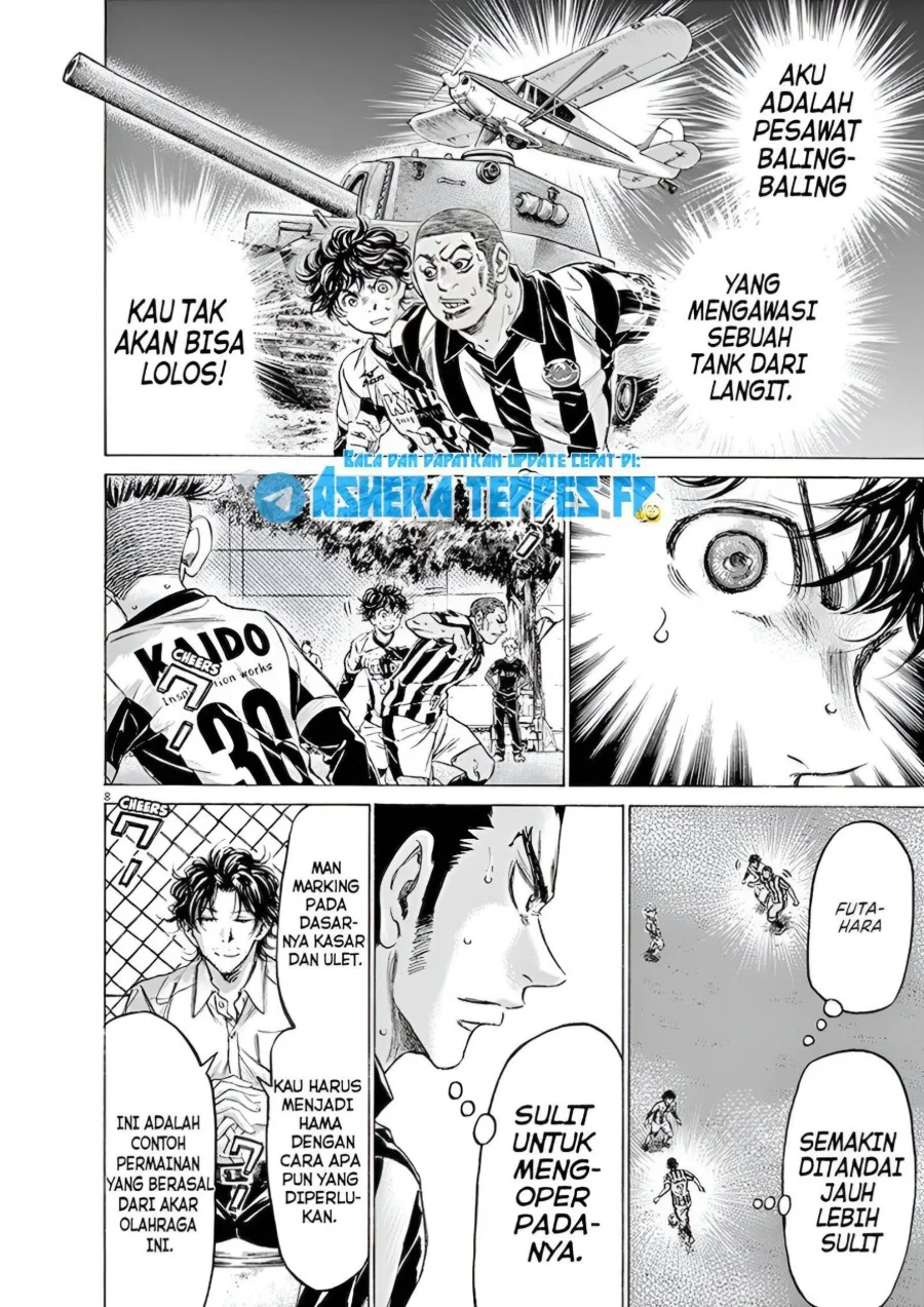 Ao Ashi — Chapter 182, halaman 9