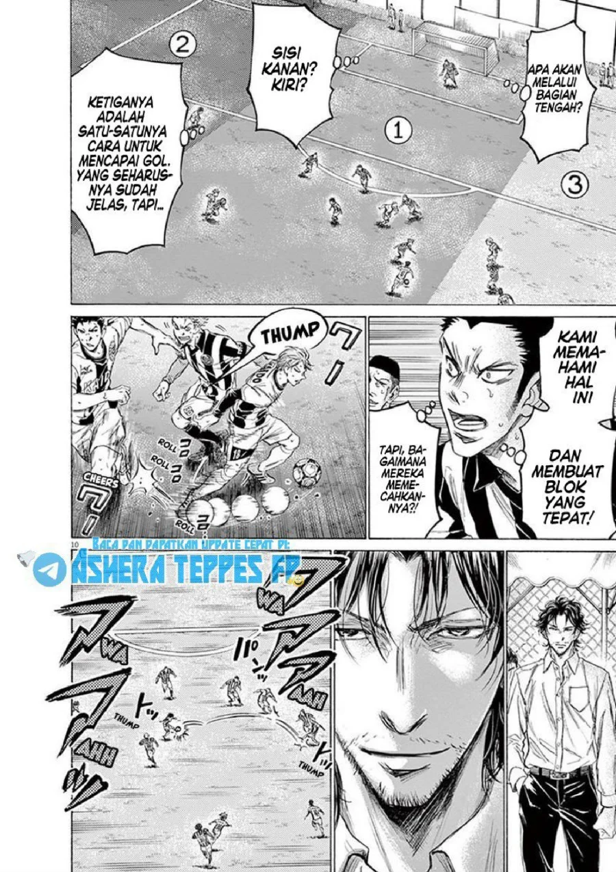 Ao Ashi — Chapter 184, halaman 10