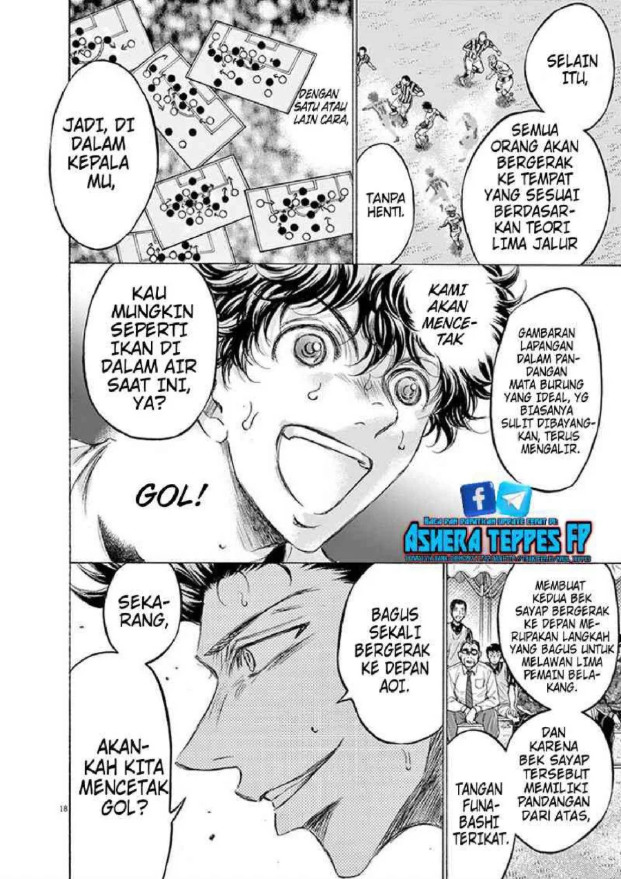 Ao Ashi — Chapter 187, halaman 19