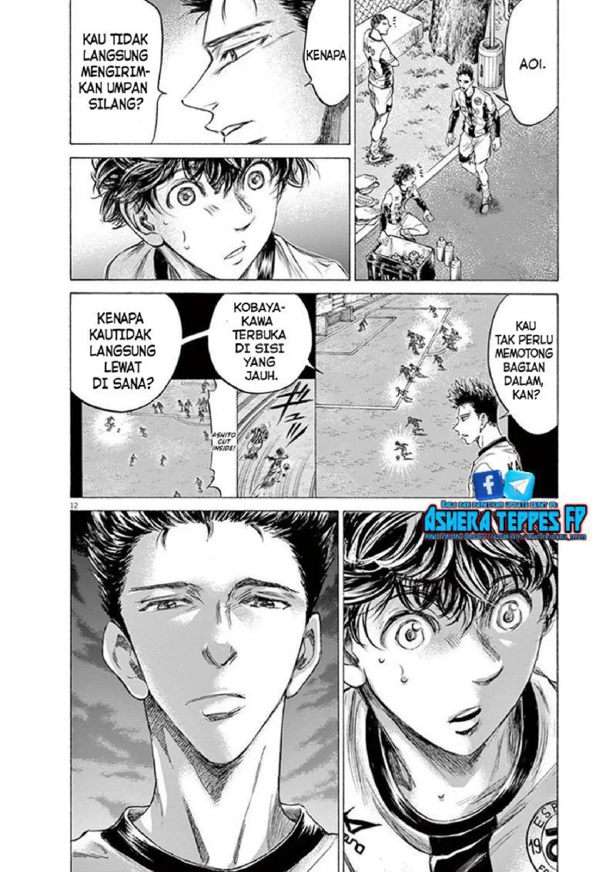Ao Ashi — Chapter 189, halaman 13