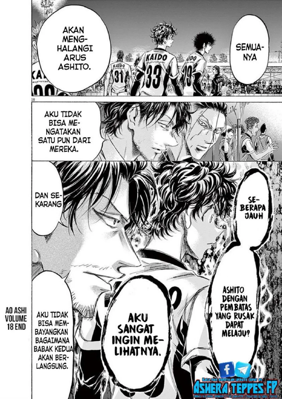 Ao Ashi — Chapter 189, halaman 19