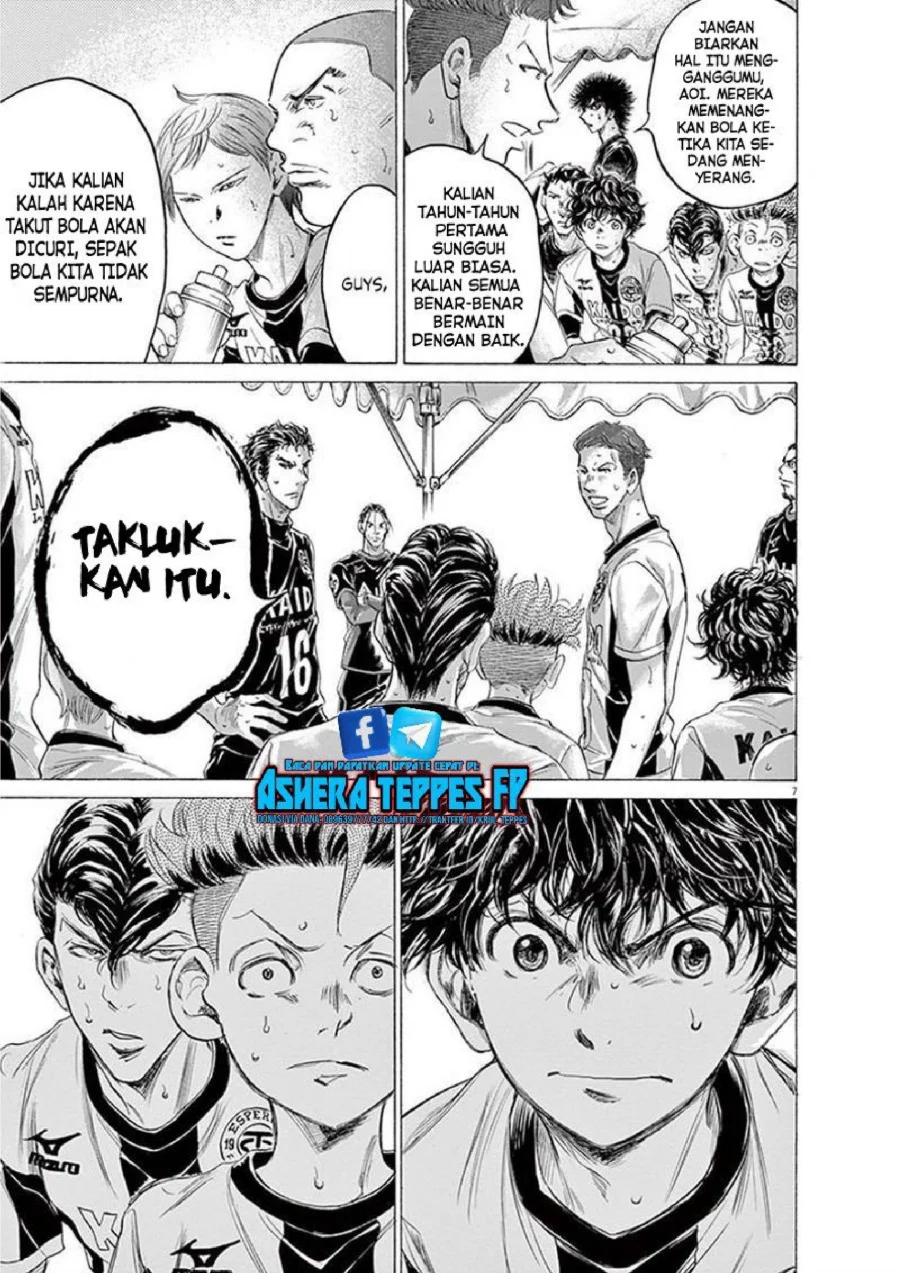 Ao Ashi — Chapter 189, halaman 8