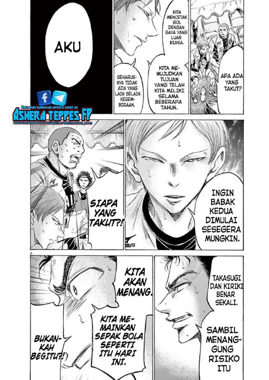 Ao Ashi — Chapter 189, halaman 9