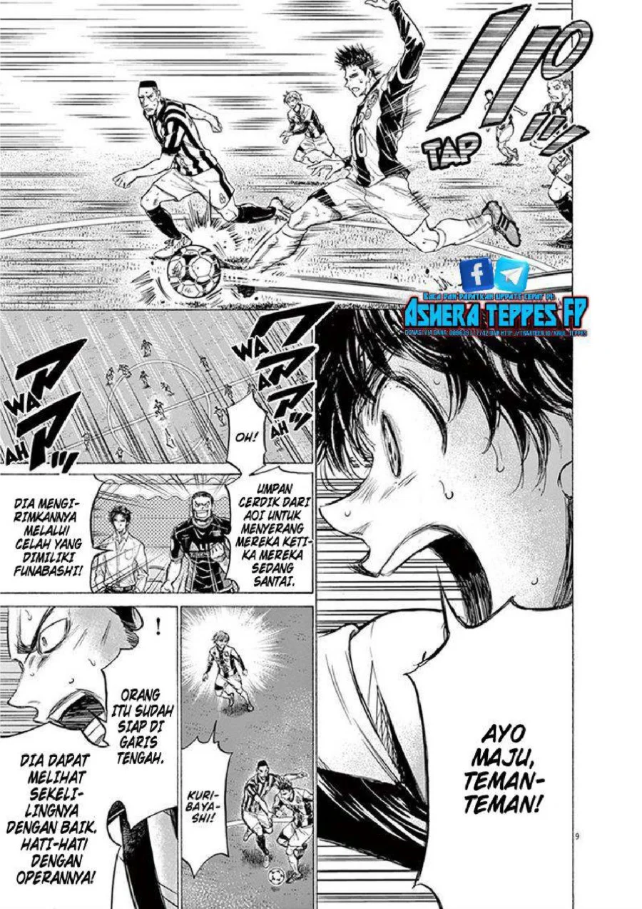 Ao Ashi — Chapter 192, halaman 10