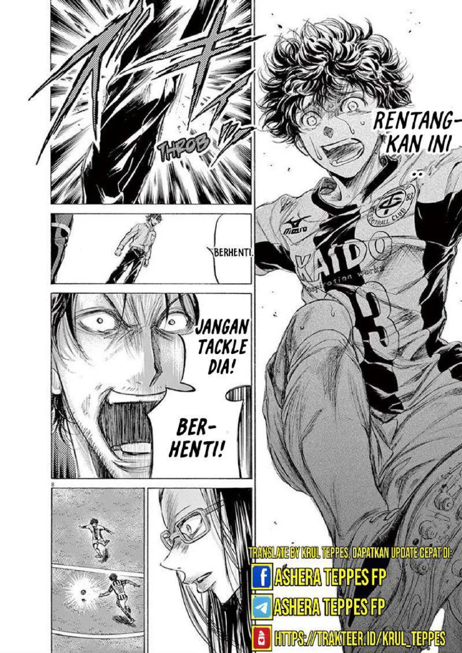 Ao Ashi — Chapter 198, halaman 9