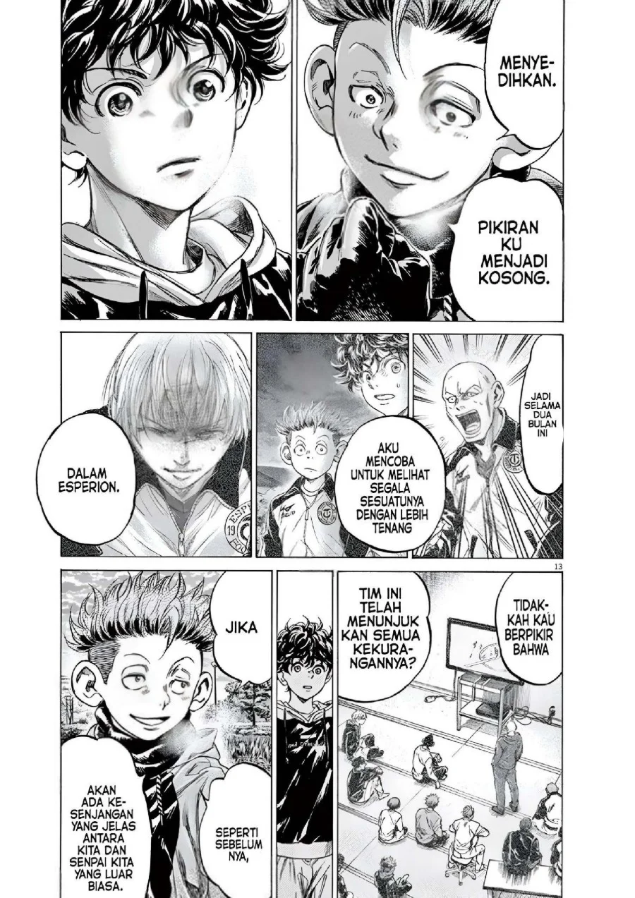 Ao Ashi — Chapter 219, halaman 14