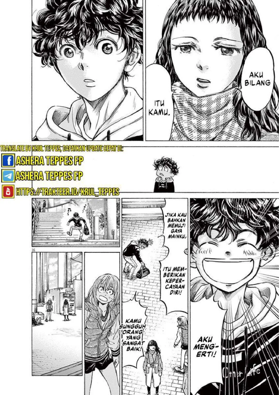 Ao Ashi — Chapter 225, halaman 17