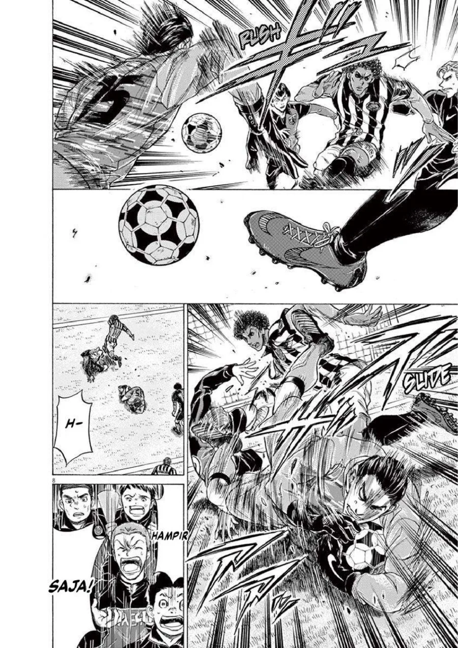 Ao Ashi — Chapter 226, halaman 9