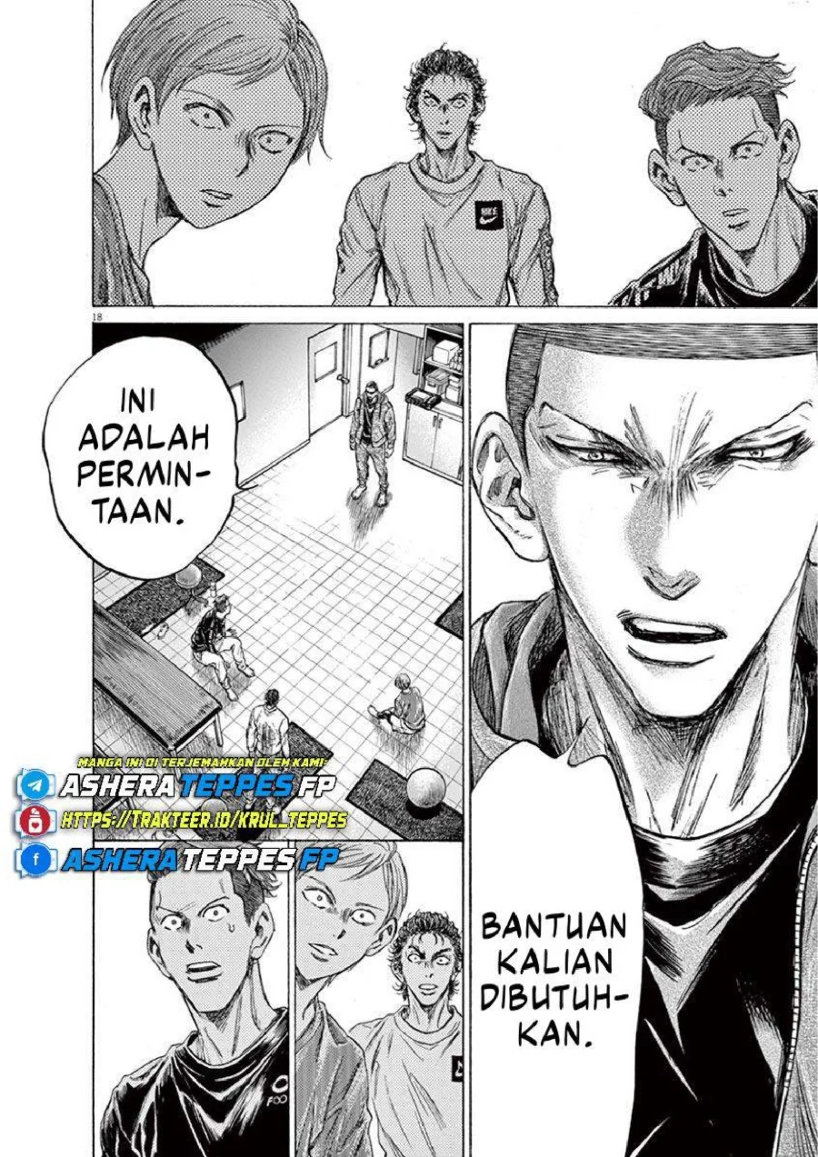 Ao Ashi — Chapter 229, halaman 19