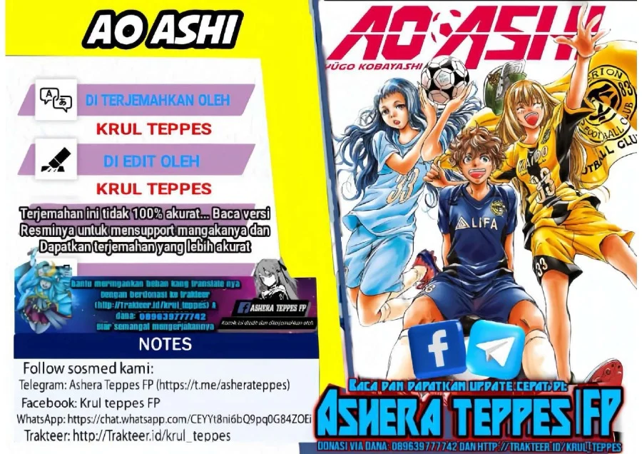 Ao Ashi — Chapter 241, halaman 1