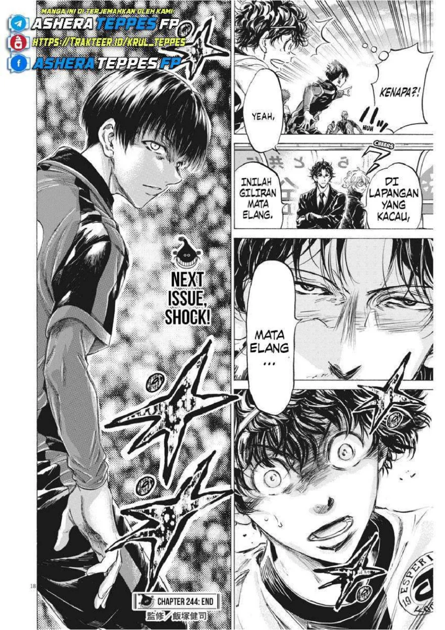 Ao Ashi — Chapter 244, halaman 19
