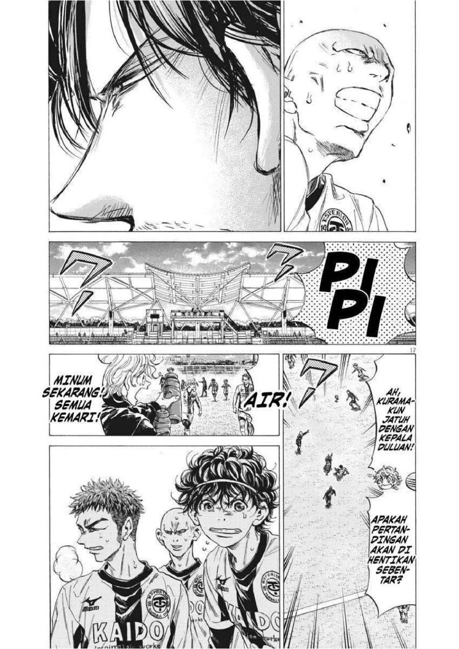 Ao Ashi — Chapter 246, halaman 17