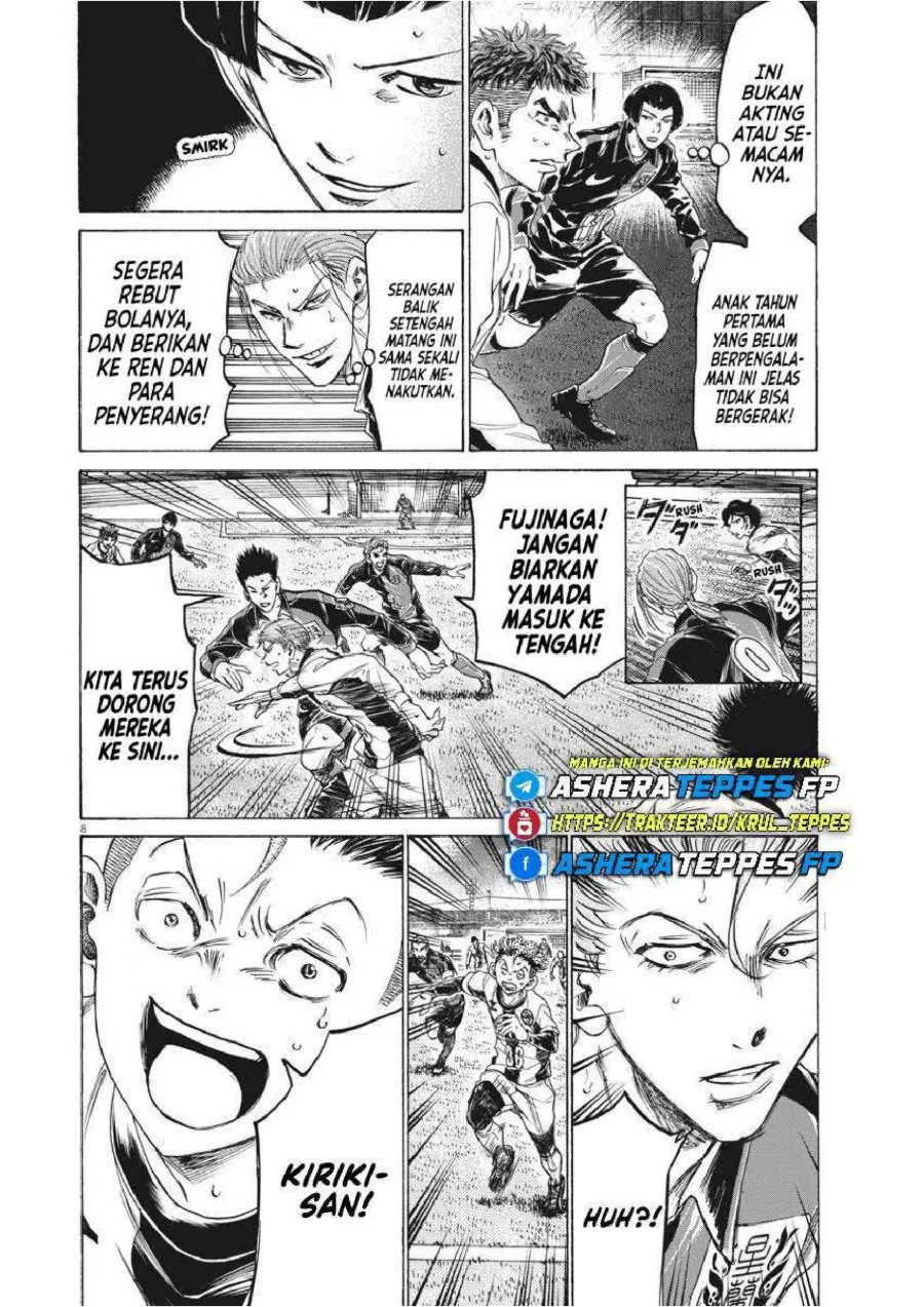 Ao Ashi — Chapter 249, halaman 9