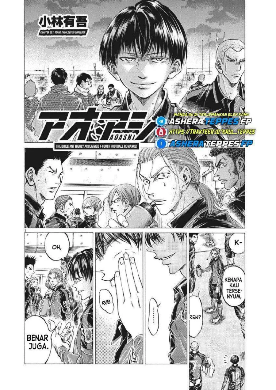Ao Ashi — Chapter 251, halaman 3