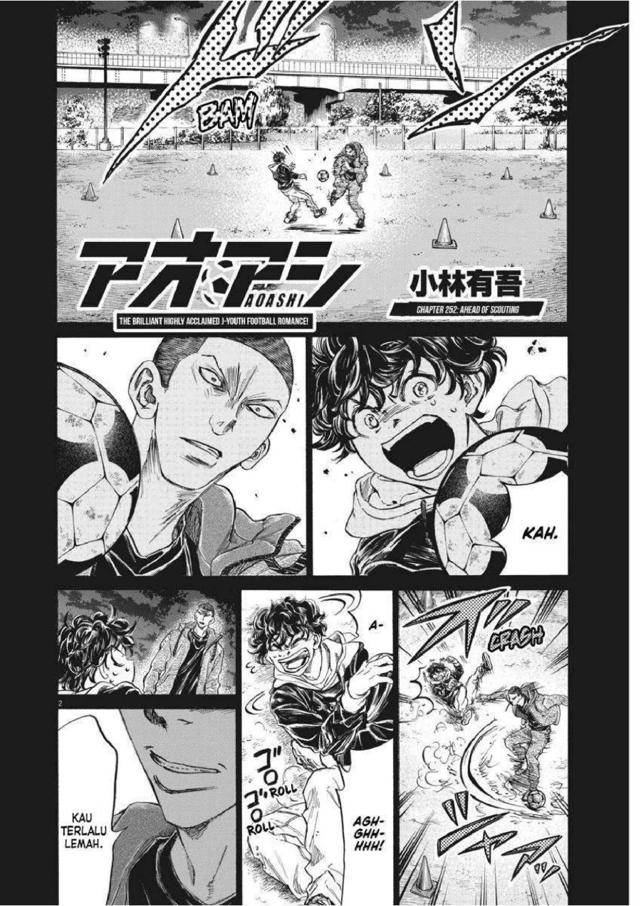 Ao Ashi — Chapter 252, halaman 4