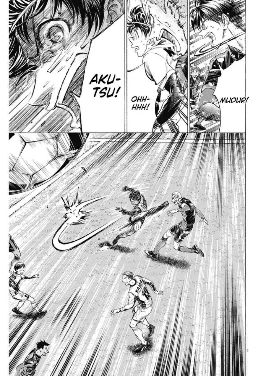 Ao Ashi — Chapter 279, halaman 9
