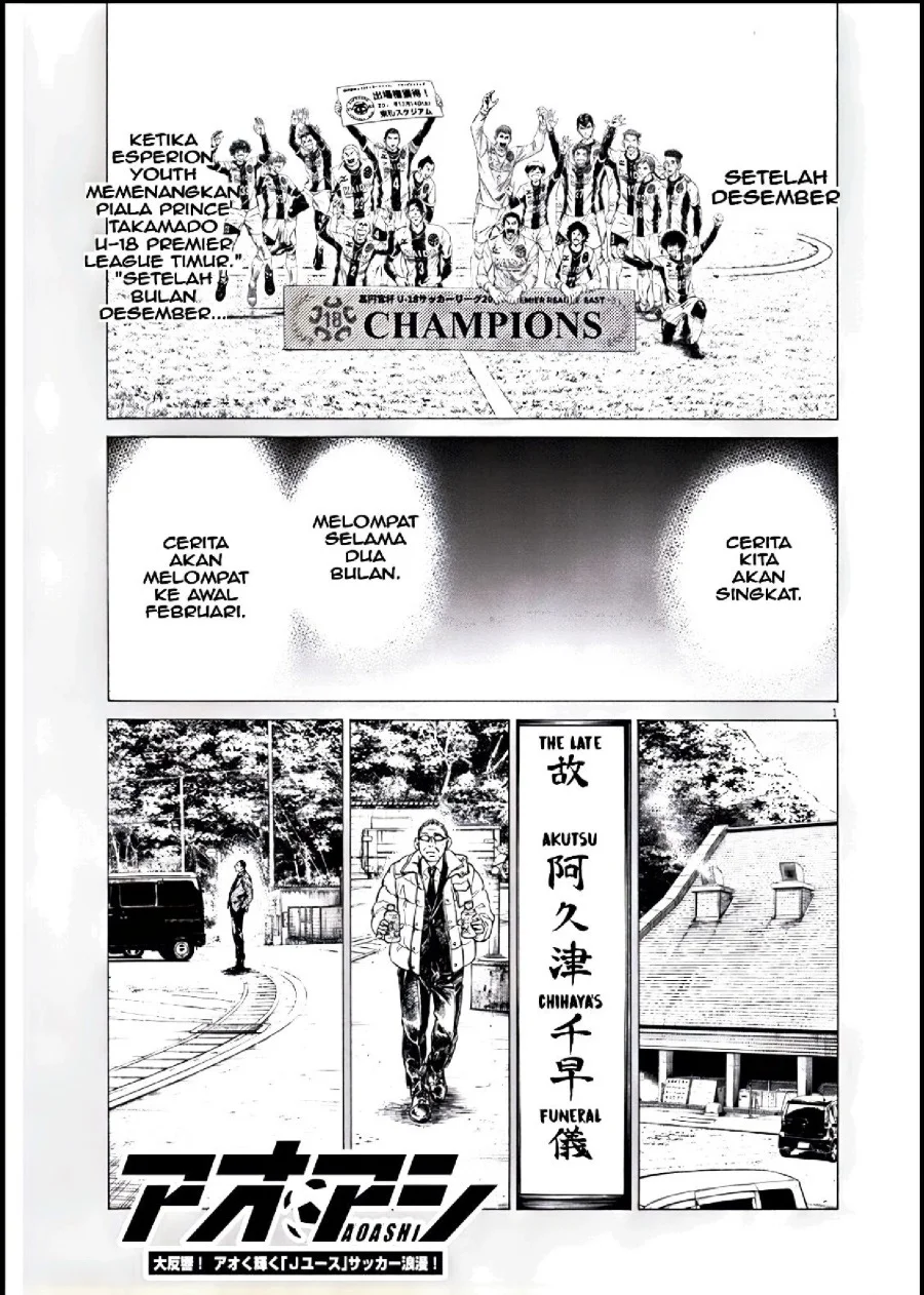Ao Ashi — Chapter 281, halaman 2