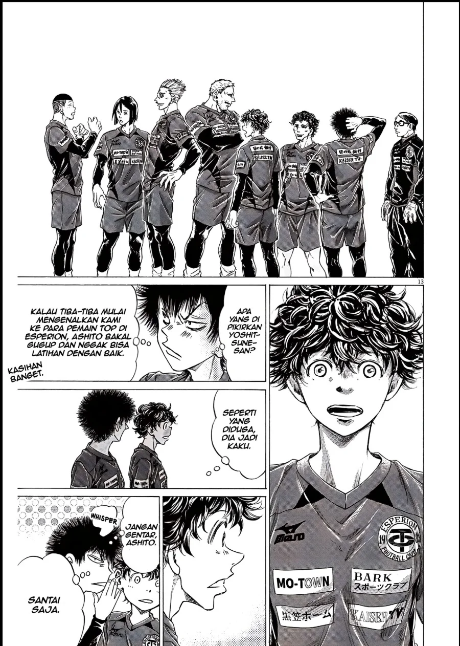 Ao Ashi — Chapter 284, halaman 13