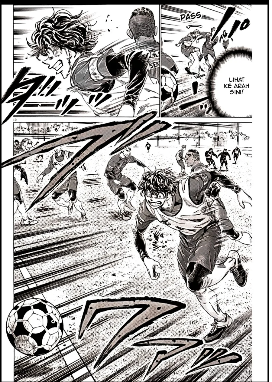 Ao Ashi — Chapter 293, halaman 10
