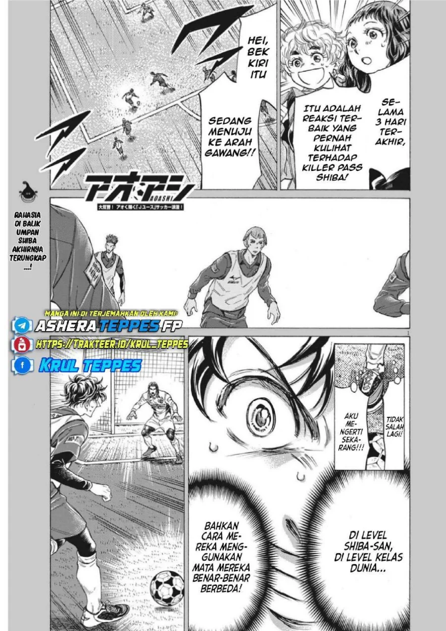 Ao Ashi — Chapter 302, halaman 3