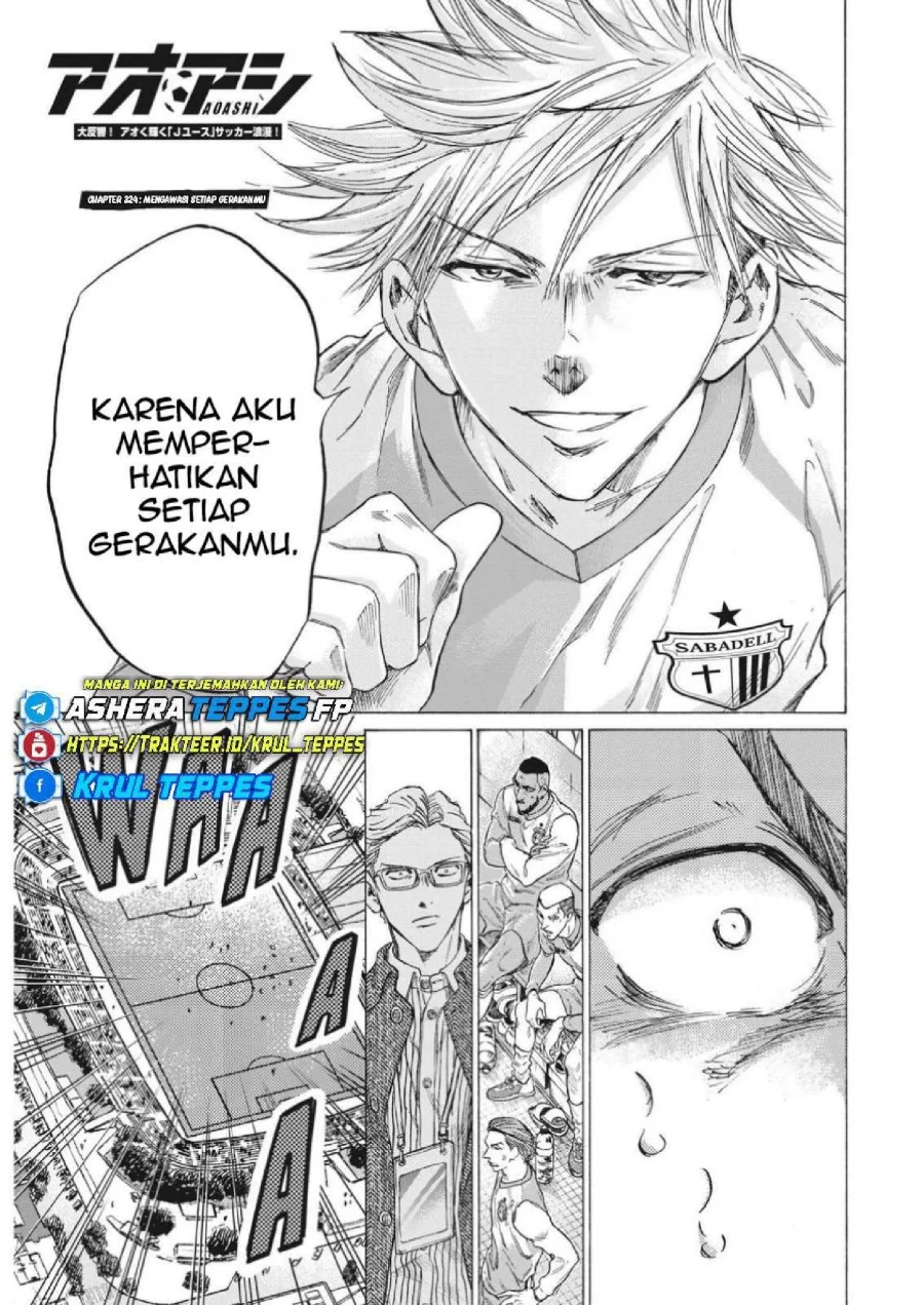 Ao Ashi — Chapter 324, halaman 7