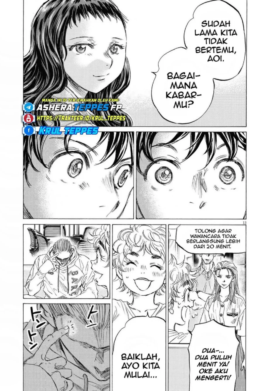 Ao Ashi — Chapter 340, halaman 16