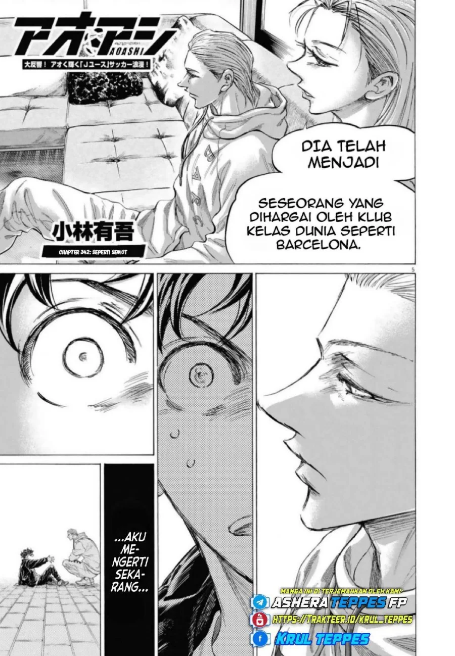 Ao Ashi — Chapter 342, halaman 6