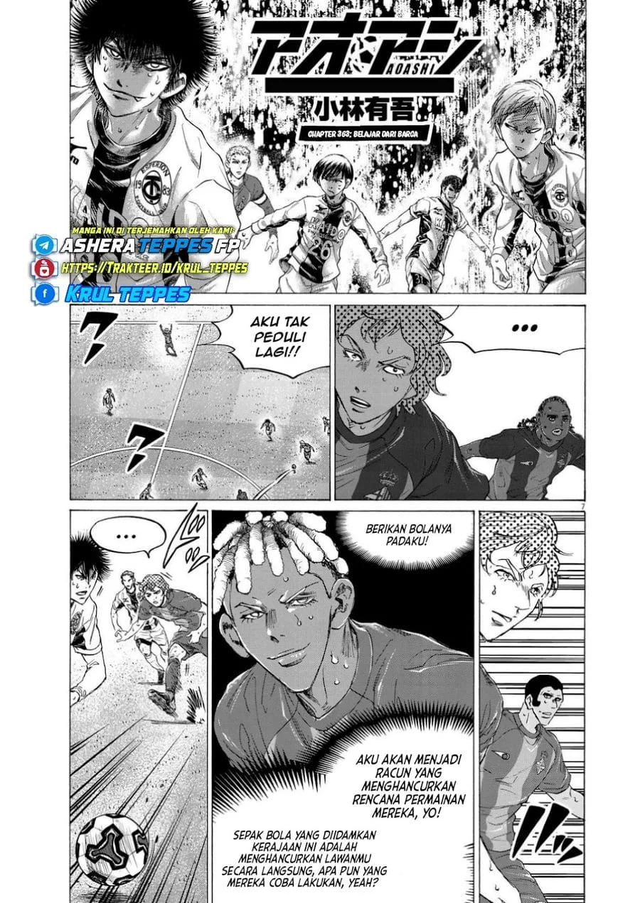Ao Ashi — Chapter 363, halaman 8