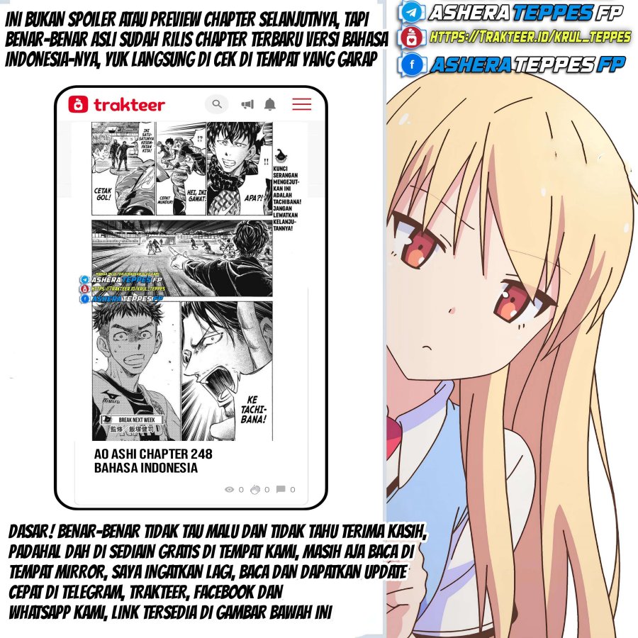 Ao Ashi — Chapter 62, halaman 25