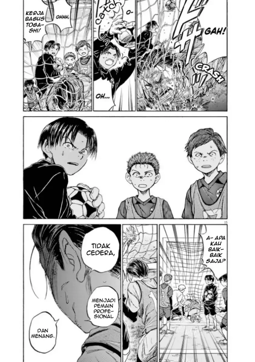 Ao Ashi — Chapter 91, halaman 16