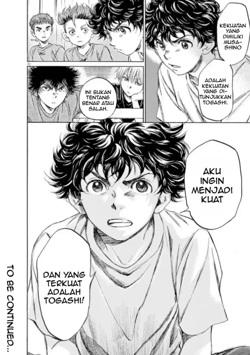 Ao Ashi — Chapter 91, halaman 21