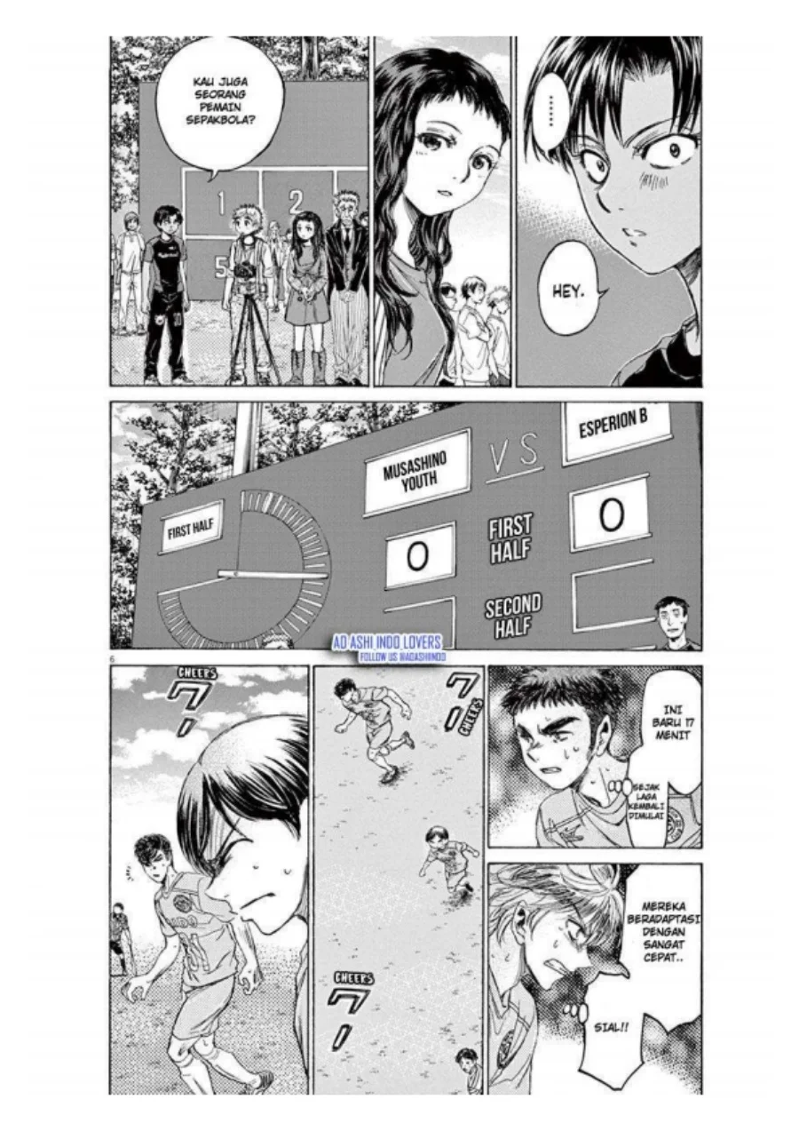 Ao Ashi — Chapter 97, halaman 6