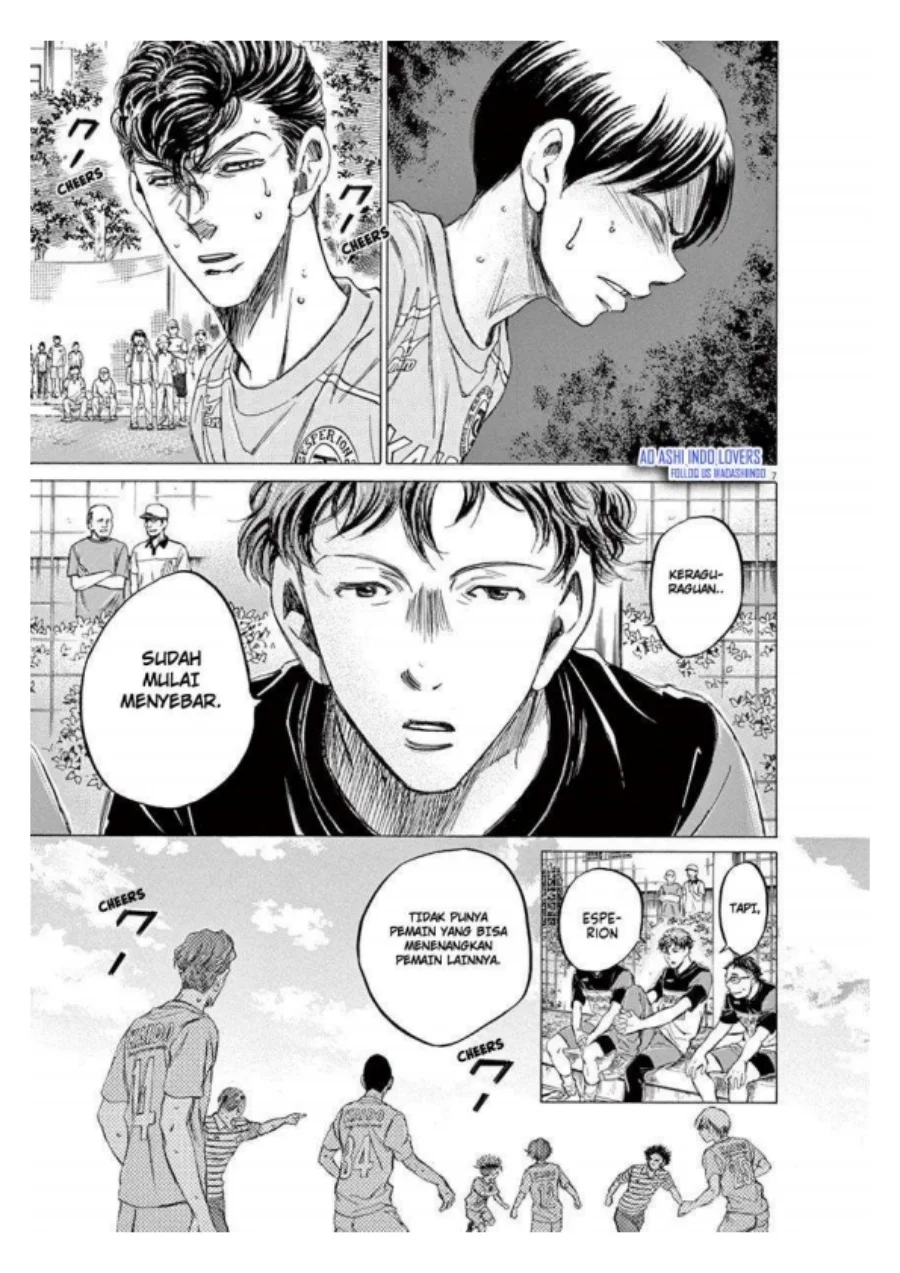 Ao Ashi — Chapter 97, halaman 7