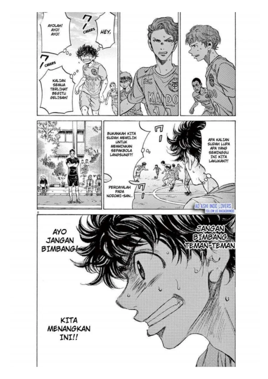Ao Ashi — Chapter 97, halaman 8