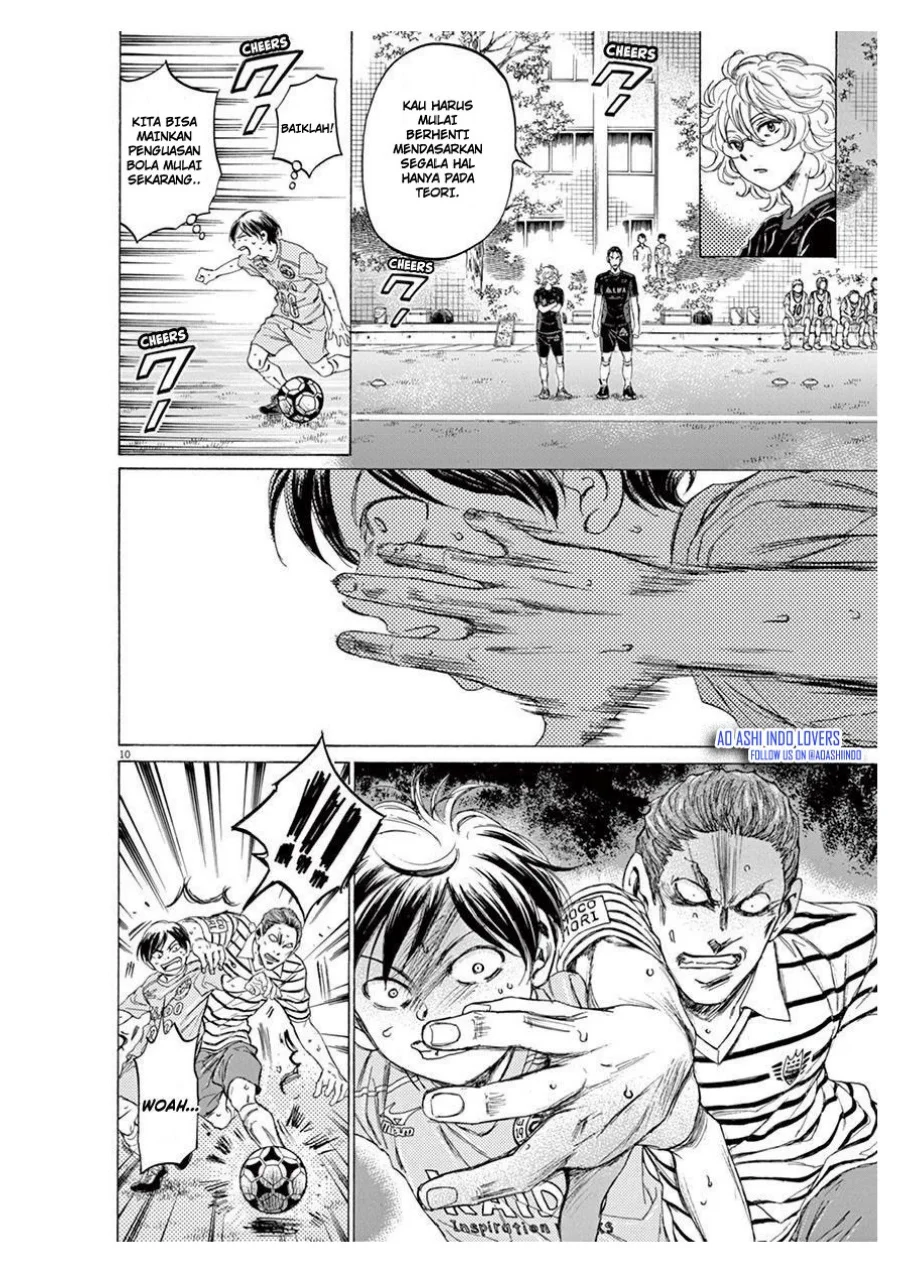 Ao Ashi — Chapter 98, halaman 10