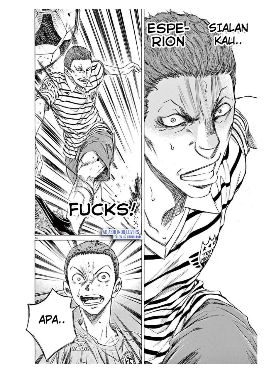Ao Ashi — Chapter 98, halaman 16
