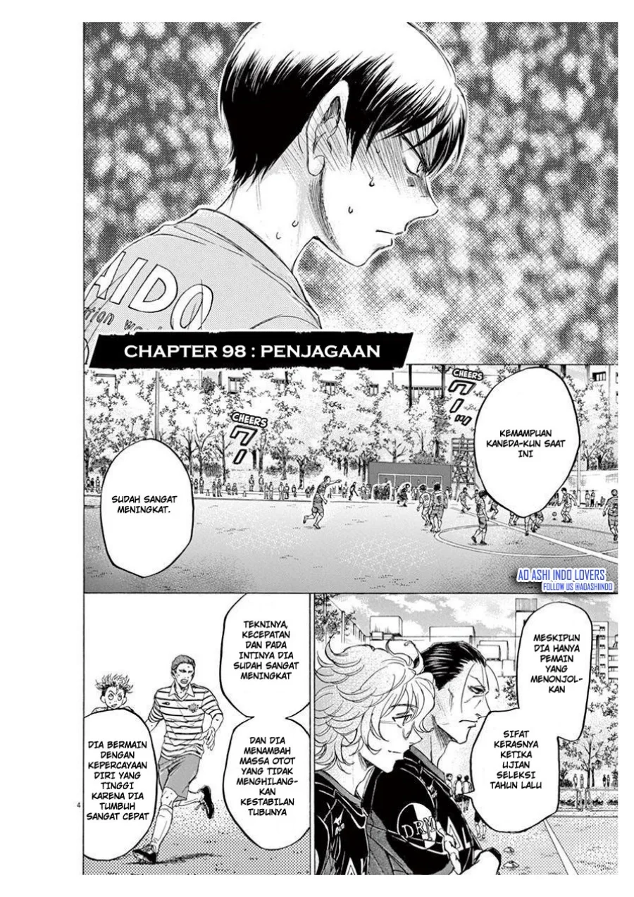 Ao Ashi — Chapter 98, halaman 4