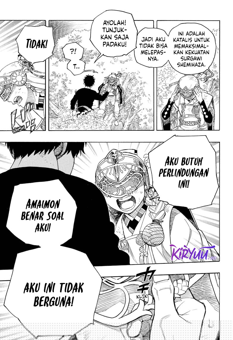 Ao no Exorcist — Chapter 157.2, halaman 9
