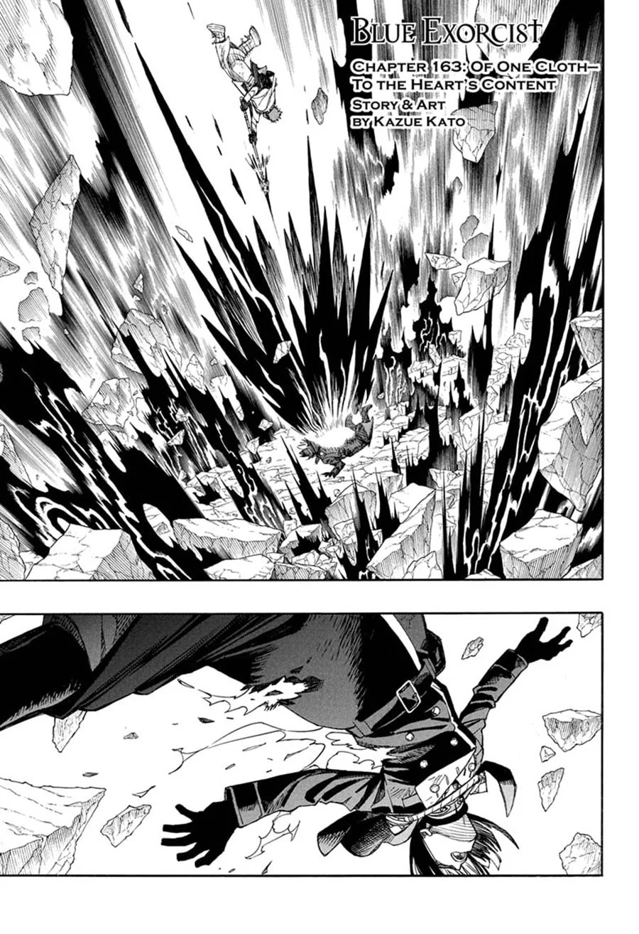 Ao no Exorcist — Chapter 163, halaman 2