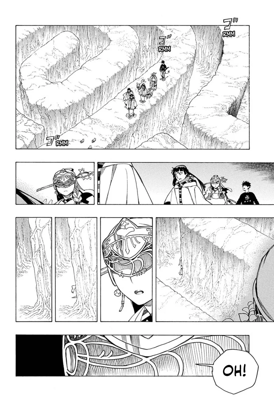 Ao no Exorcist — Chapter 163, halaman 35