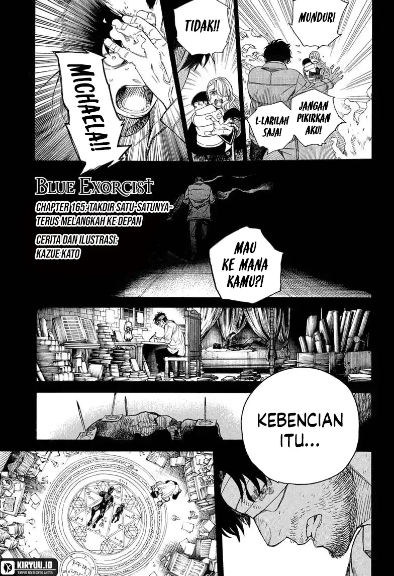 Ao no Exorcist — Chapter 165, halaman 2