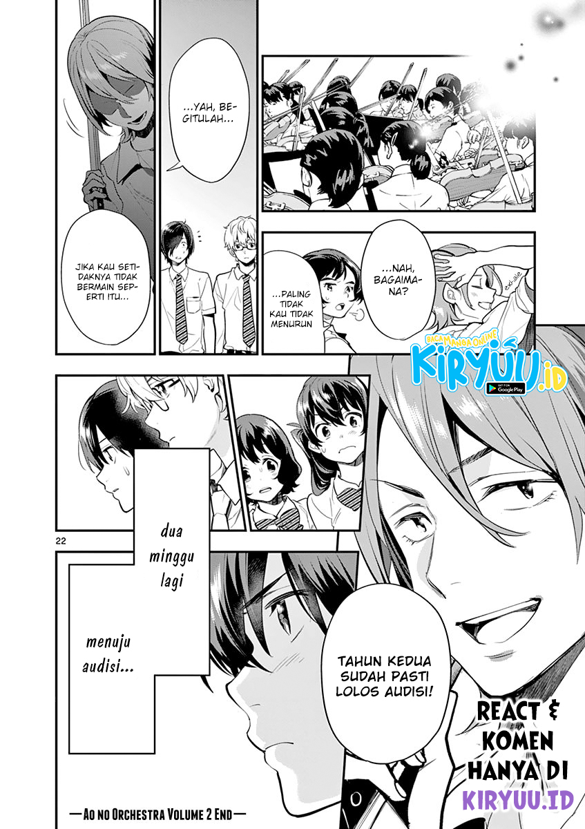Ao no Orchestra — Chapter 14, halaman 25