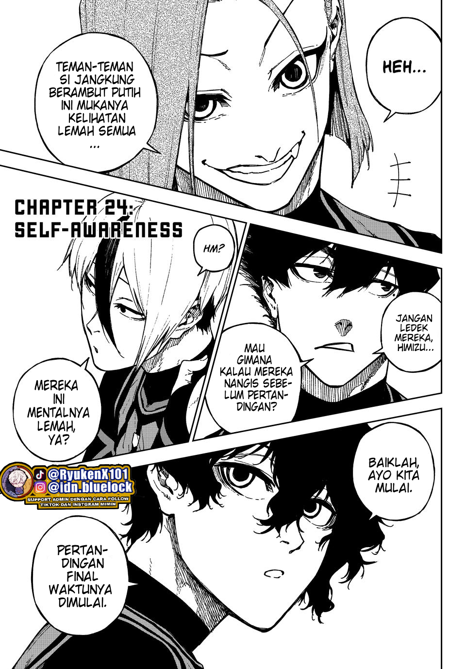 Blue Lock: Episode Nagi — Chapter 24, halaman 1